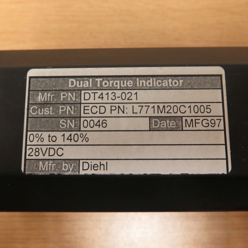 L771M20C1005 EC135 DUAL TORQUE INDICATOR - AeroXS